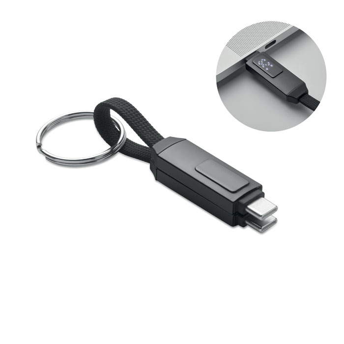 KEYSTO - 60W Schlüsselring-Ladekabel